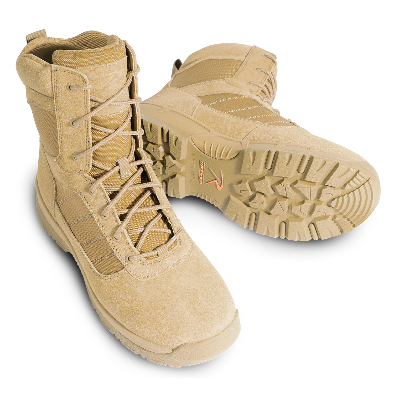 8 Inch AR Coyote Comp Toe Guardian Tactical Uniform Boots