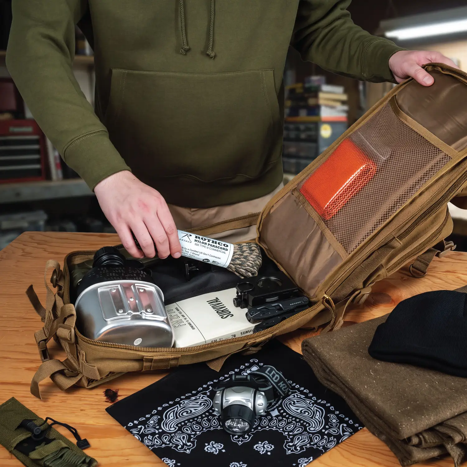 Tactical MOLLE hydration Gear