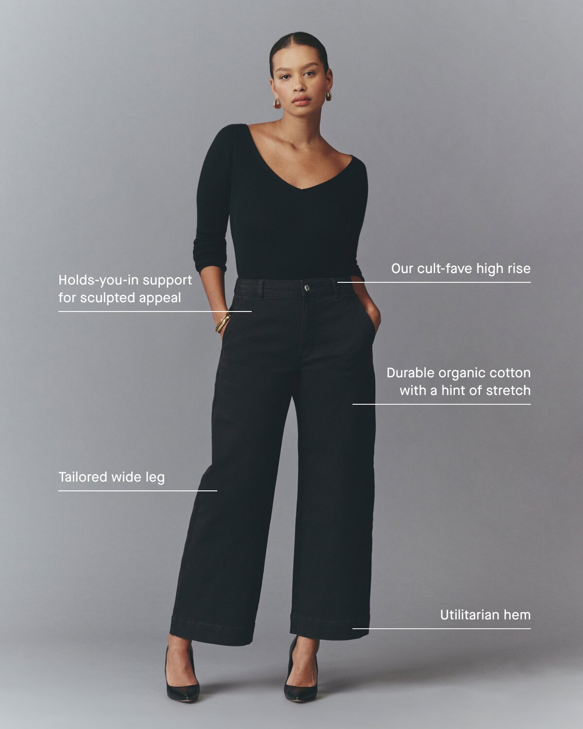 The Utility Wide-Leg Pant graphic