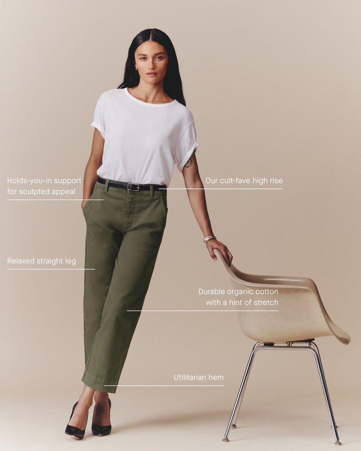 The Utility Straight-Leg Pant graphic