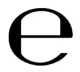 e symbol