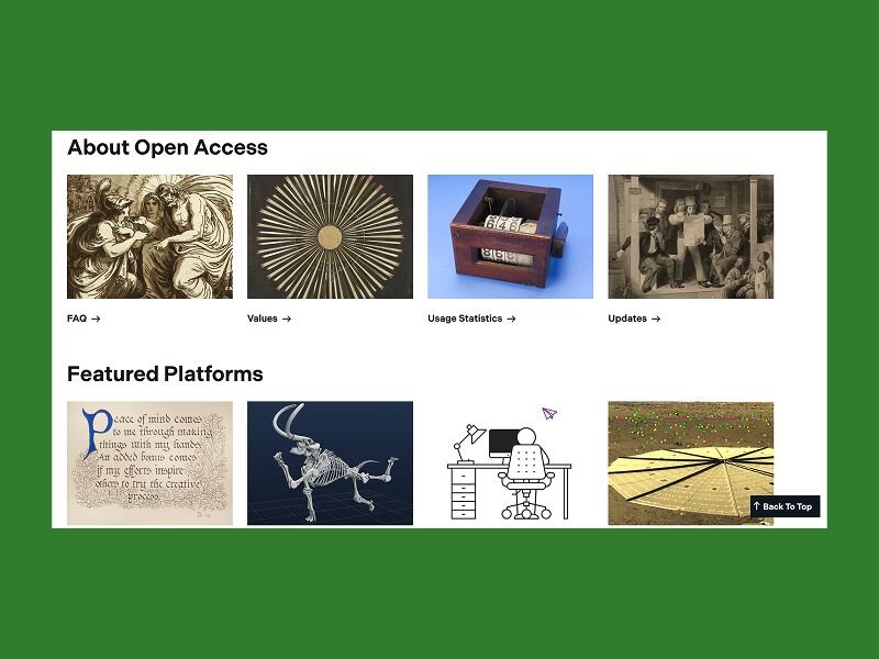 A screenshot of a website