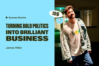 Drawing outside the lines: How James Hillier built a dream business by being unapologetically himself