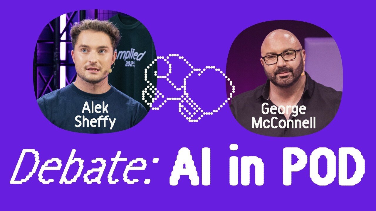 Should POD Sellers Use AI? Expert Debate w/ Alek Sheffy and George McConnell