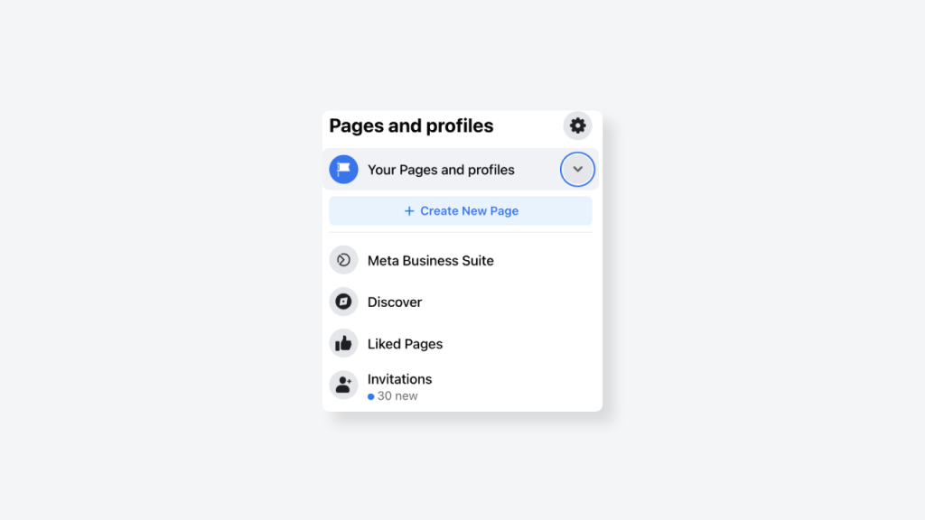 Facebook Business Account - Pages and profiles