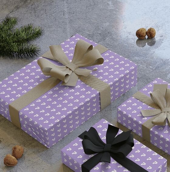 Gift Wrapping Paper Sheets, 1pc