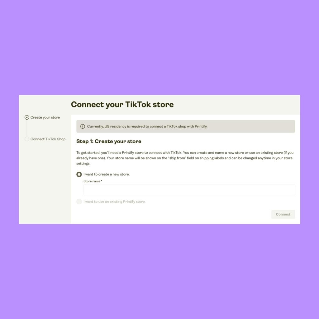 Screenshot of TikTok Shop Seller Center