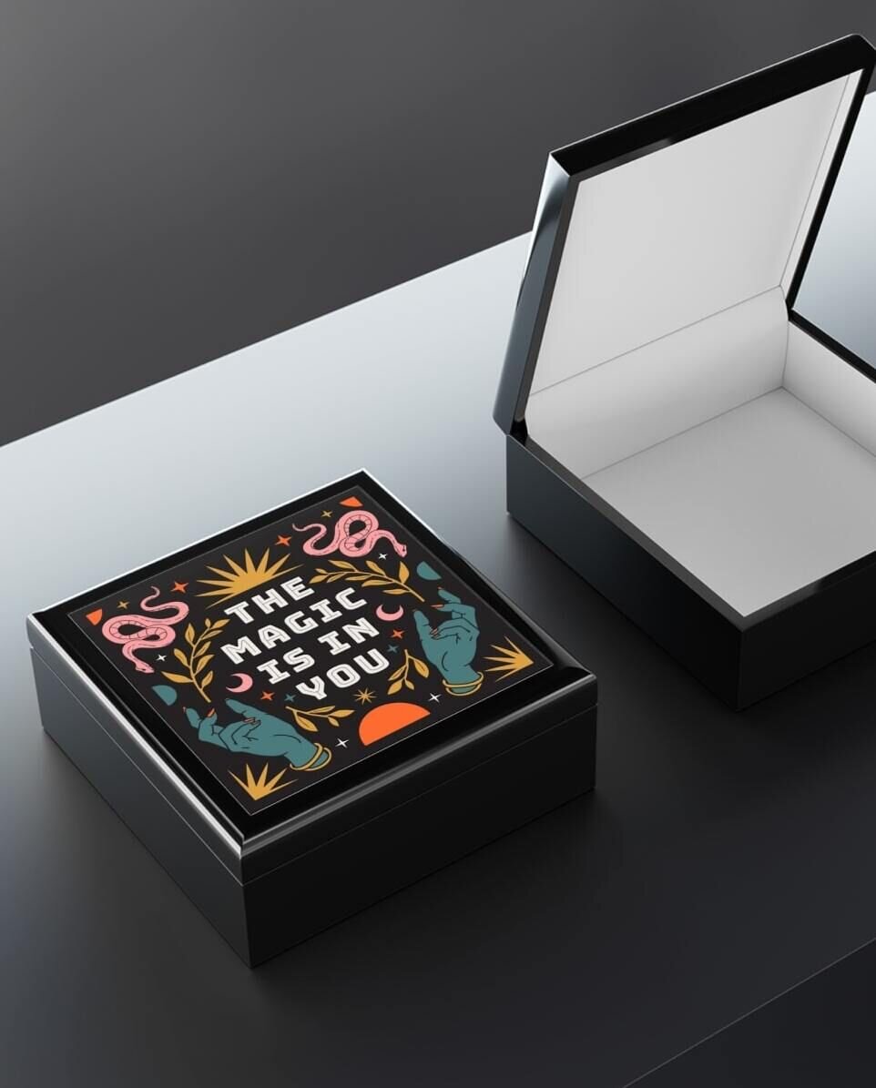 Personalized jewelry box