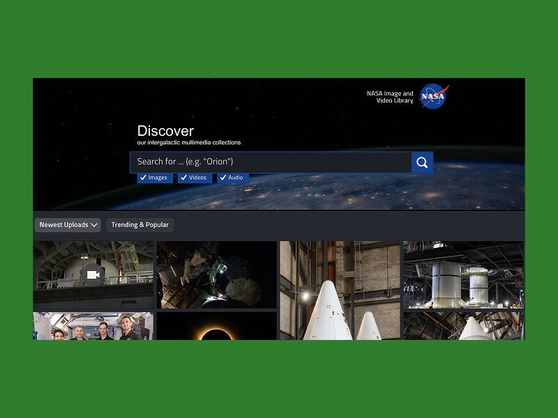 A screenshot of a website
