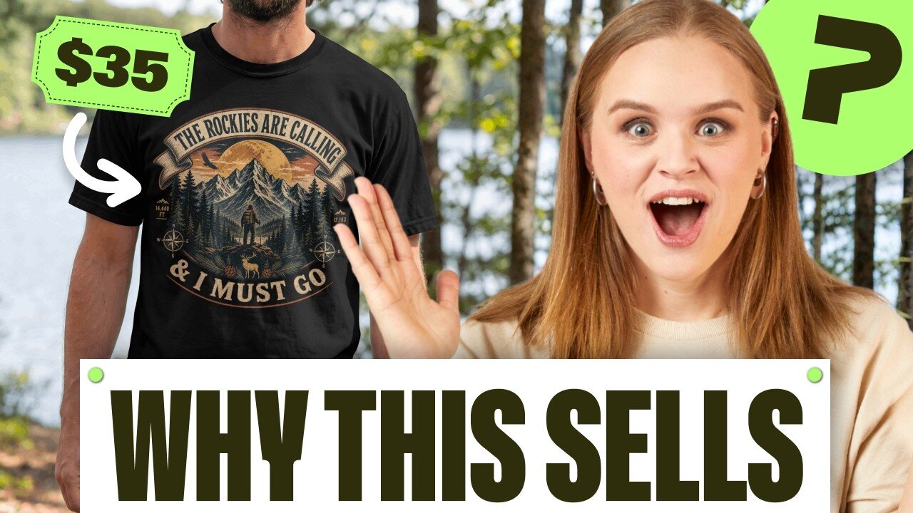 How to Sell T-Shirts People Actually Buy (Printify Tutorial for Beginners)