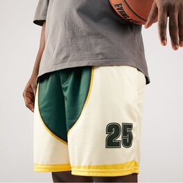Custom basketball shorts with player number