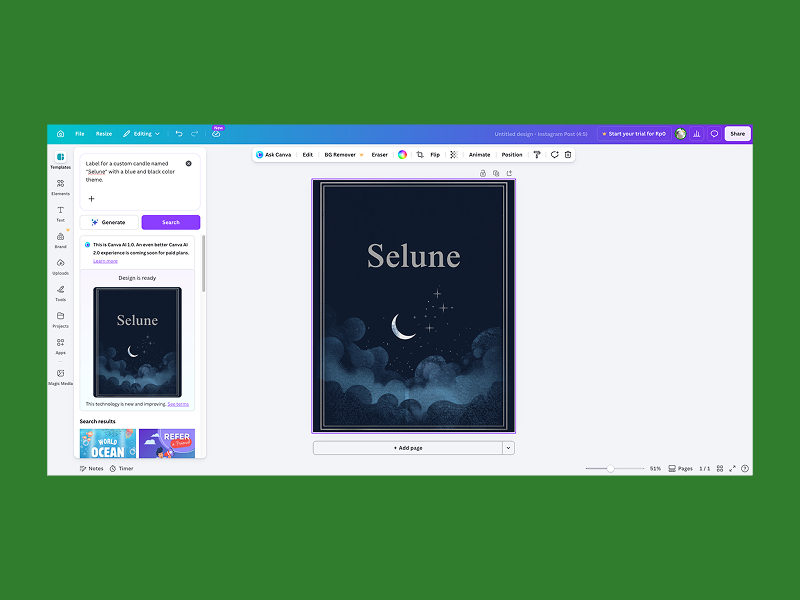 Canva Magic Design