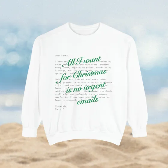 Unisex Garment-Dyed Sweatshirt