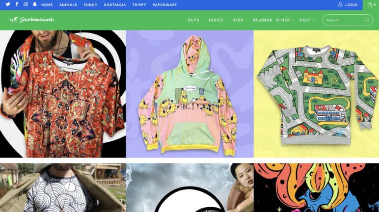 Successful Shopify T-Shirt Store - Shirtwascash