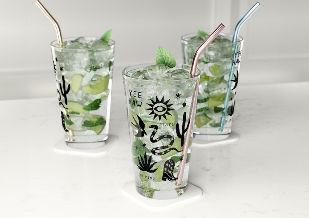 Custom whiskey glasses 34