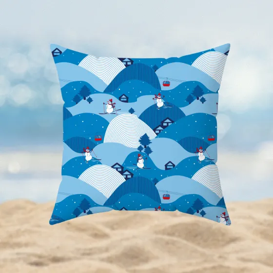 Faux Linen Pillow