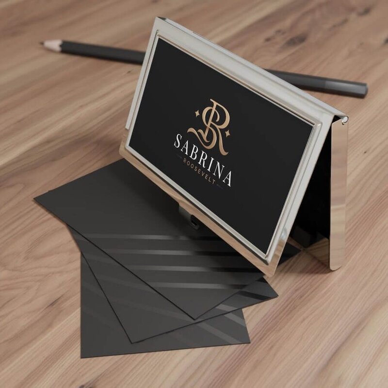 Personalized business card holders