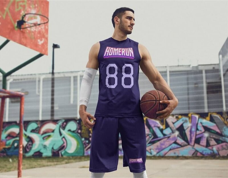 Custom basketball jerseys