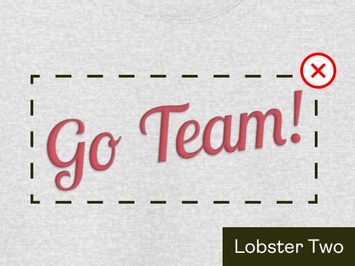 Small decorative font details disappearing under puff print expansion