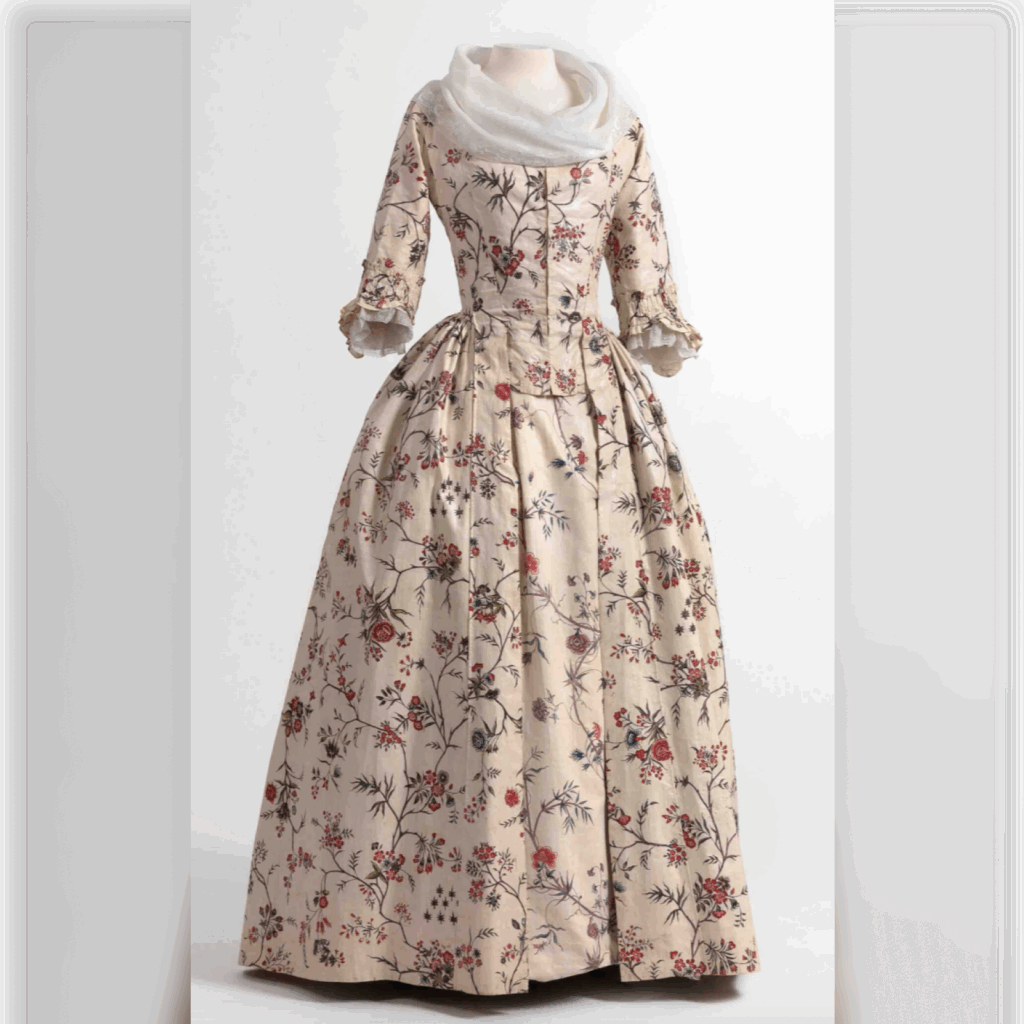 Cotton Chintz Dress