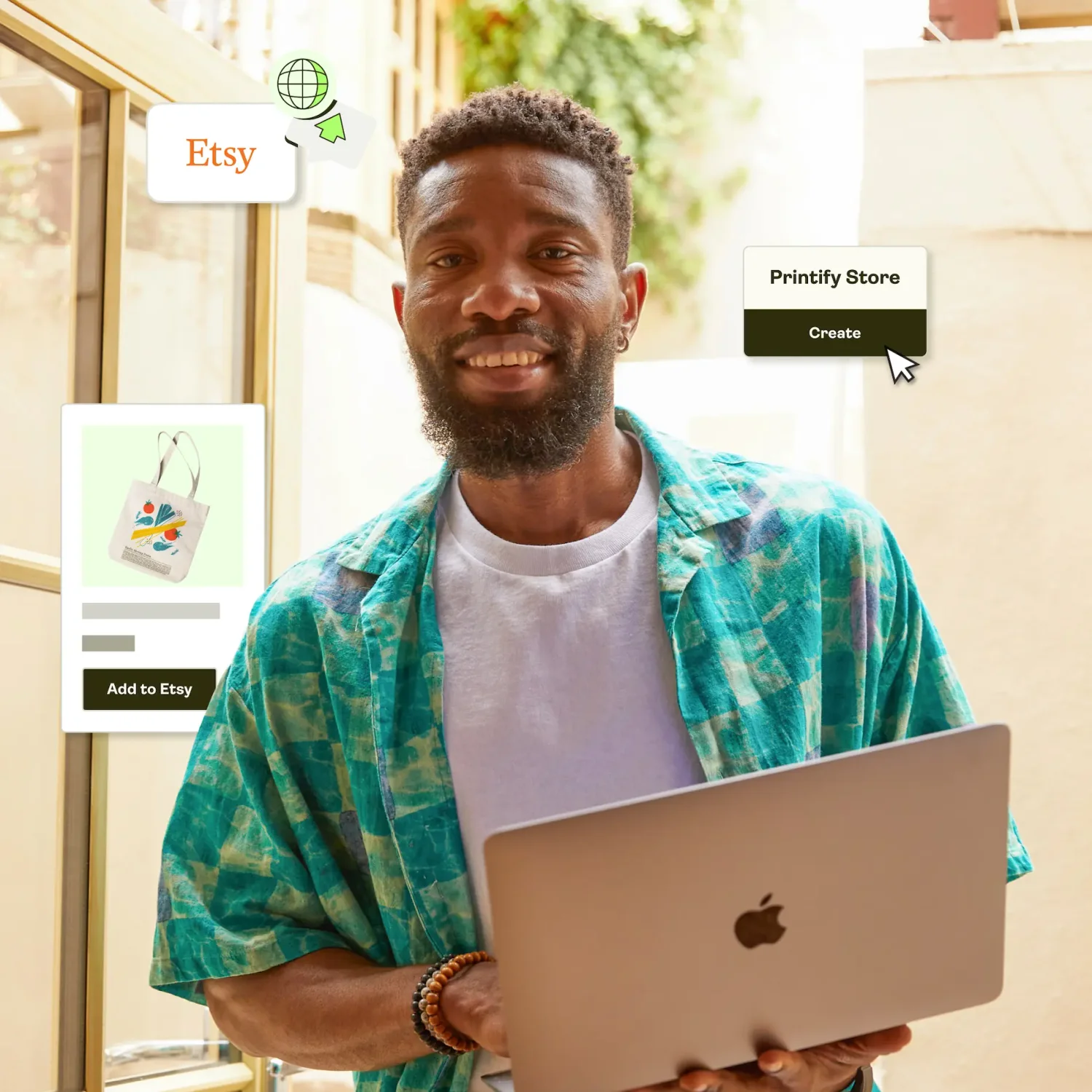 Custom products on Etsy with Printify