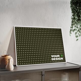 Vertical Framed Poster