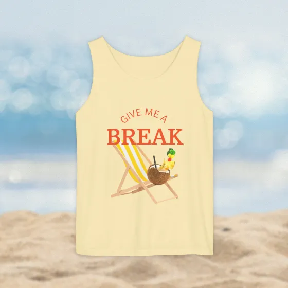 Unisex Garment-Dyed Tank Top