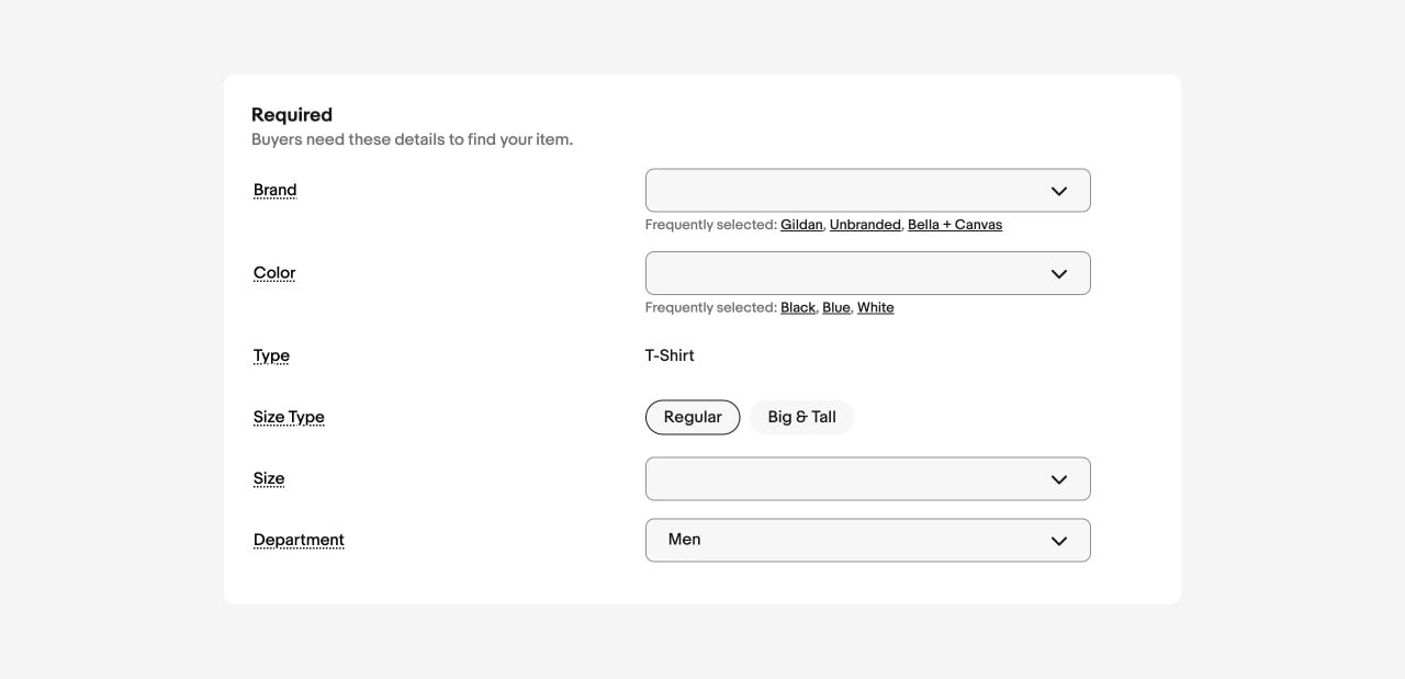A screenshot of the eBay 