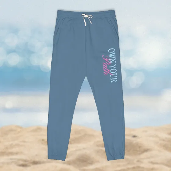 Unisex Garment-Dyed Fleece Sweatpants