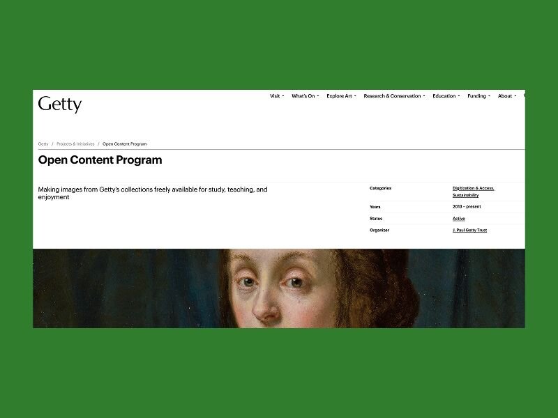A screenshot of a website