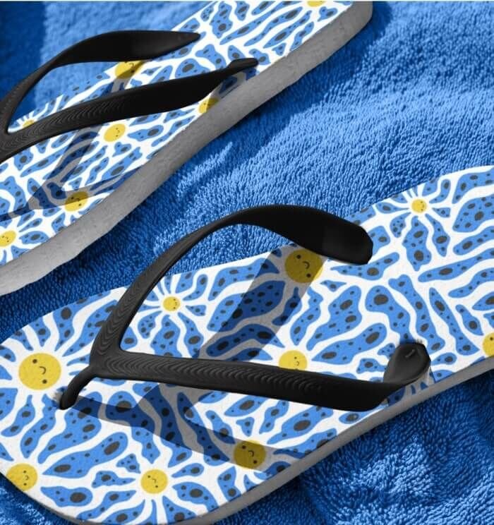 Custom flip-flops