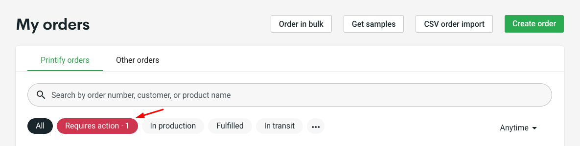 Managing Products And Orders - Order Labels