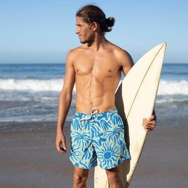 Custom swim trunks