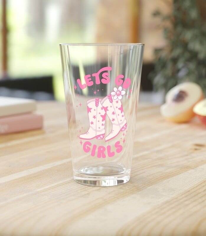 Custom pint glasses