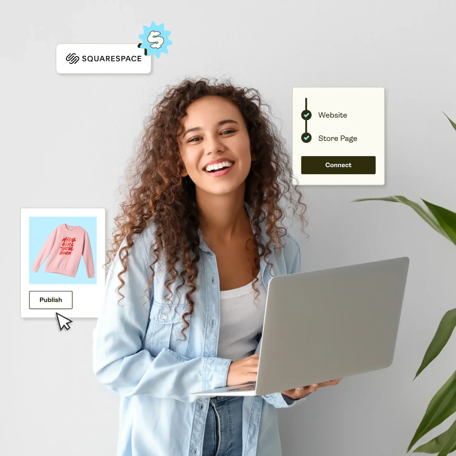 Connect Squarespace store to Printify