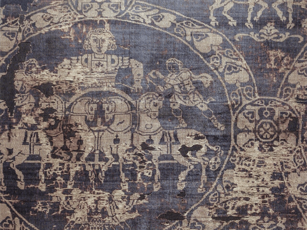 The silk shroud of Charlemagne