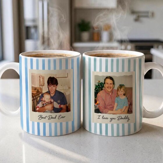 A patterned mug