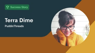 $60,000 in 6 months: How Terra Dime Of Puddin Threads found success On Etsy