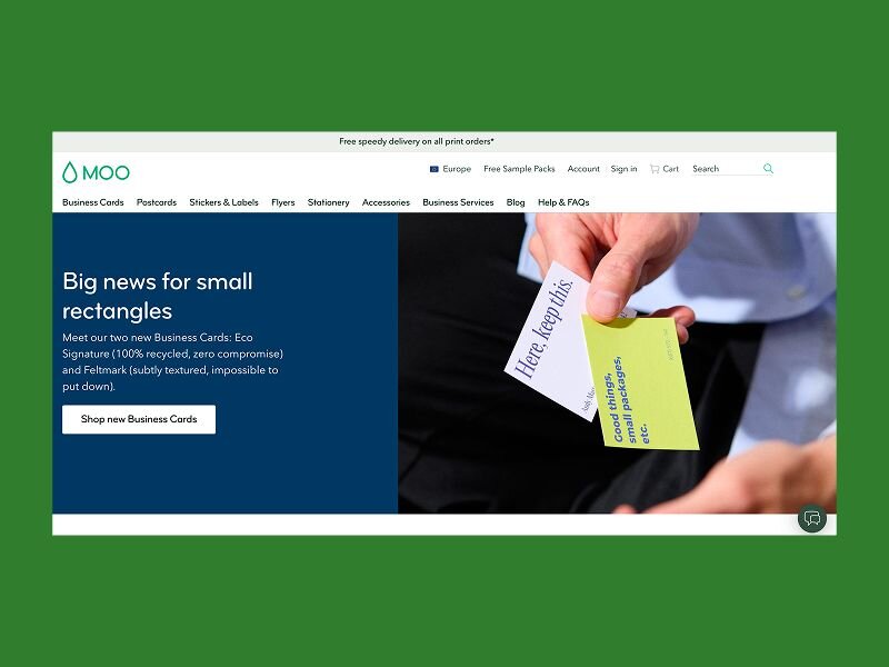 Printify homepage with a print-on-demand headline and custom products.