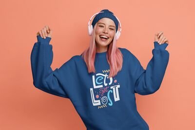 Custom crewneck sweatshirt