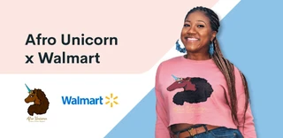Afro Unicorn X Walmart: April Showers becomes the first black woman to partner with Walmart for party supplies