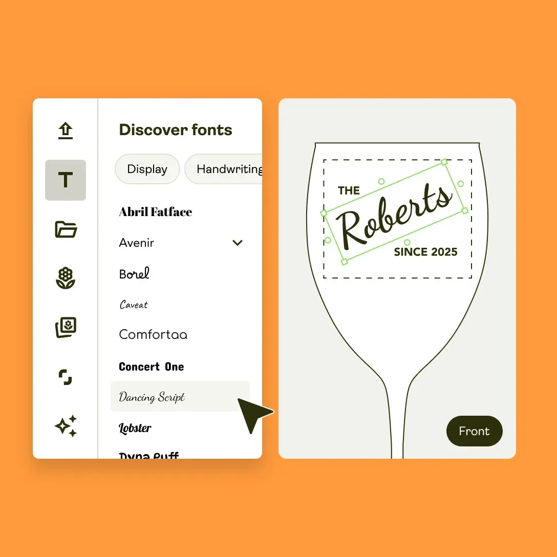 Custom wine glasses 14