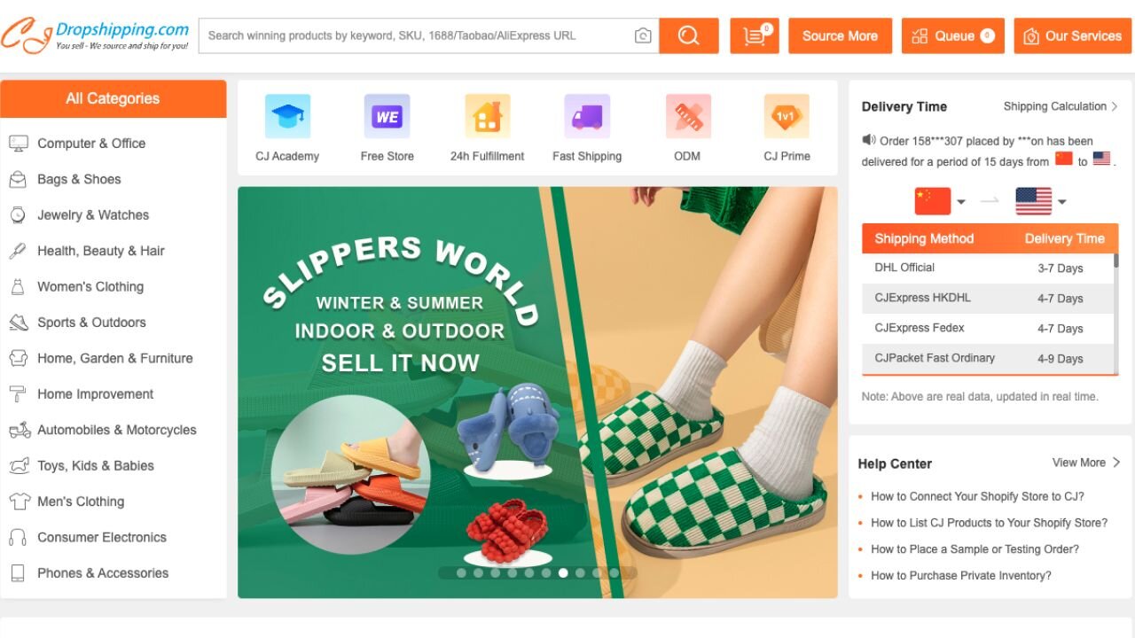 Top 15 Dropshipping Suppliers for Starting an Online Business - CJDropshipping