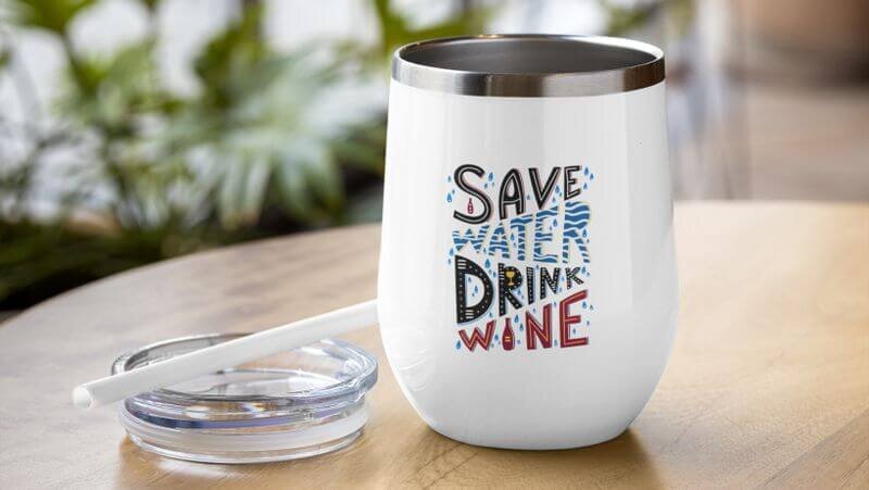 Create Your Own Personalized Wine Tumblers