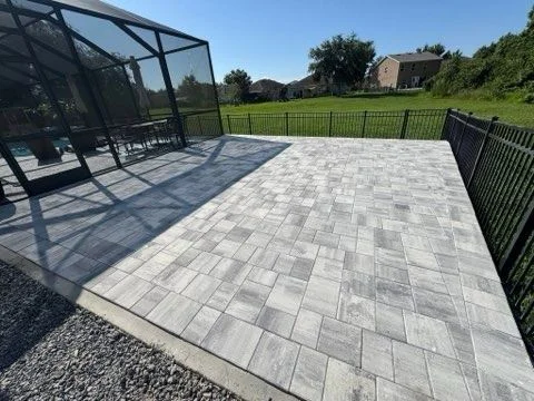 Open-View Paver Patio