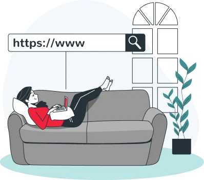 Domain WHOIS lookup for registration information