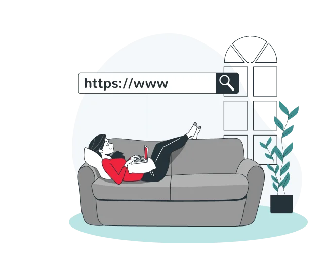 Domain WHOIS lookup for registration information