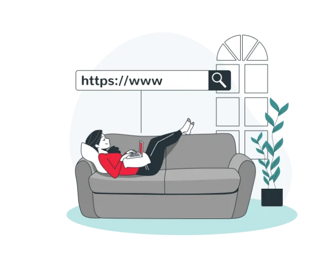 Domain WHOIS lookup for registration information