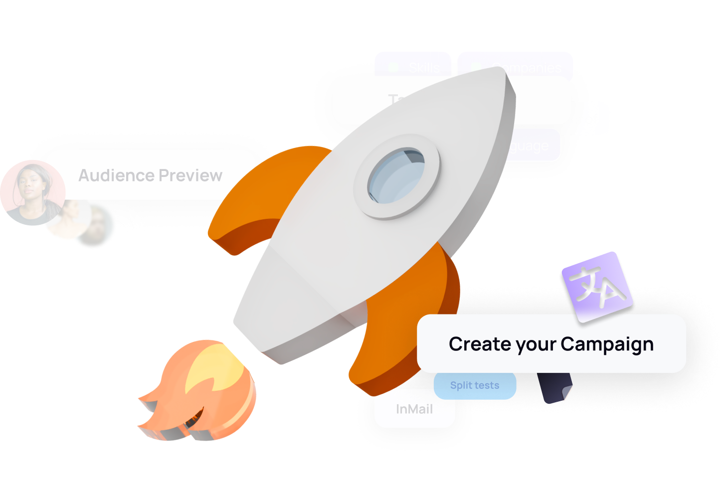 Illustration showcasing Aimfox feature