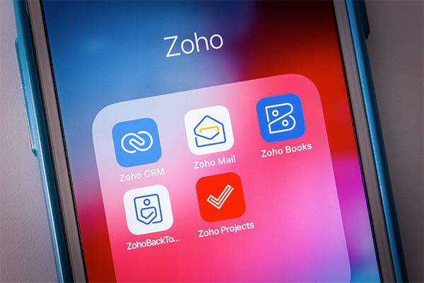 Zoho Suite on iPhone